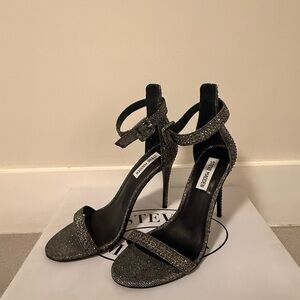Steve Madden Sparkling Black Heels